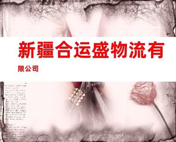新疆合运盛物流有限公司